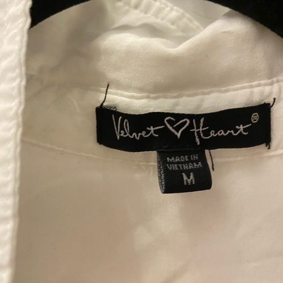 White linen button up - Picture 2 of 2